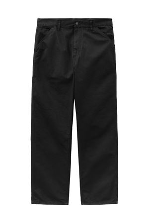 Medium black cotton fabric pants CARHARTT WIP | I03149989